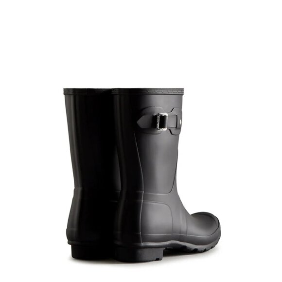 Hunter Women's Original Short Rain Boots in Black - Picture 3 of 5